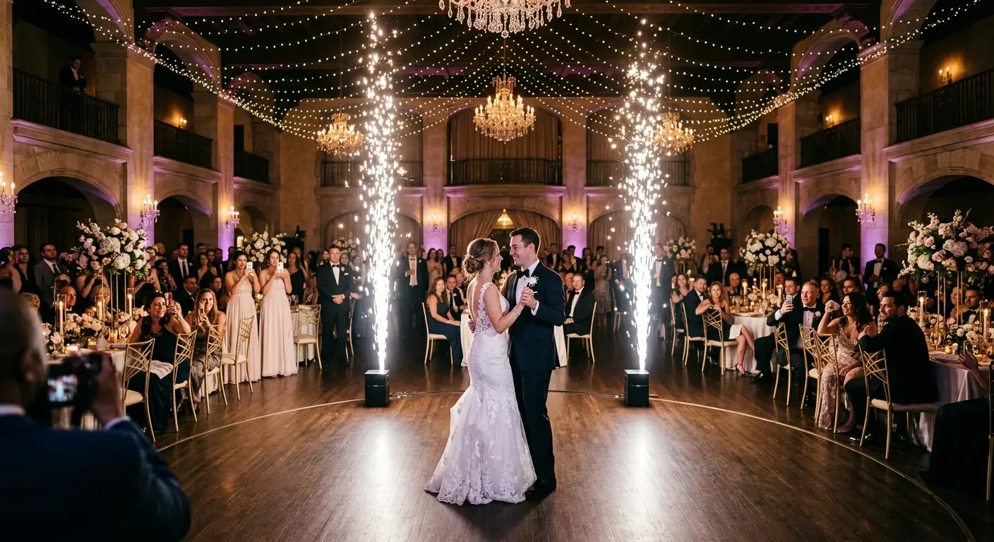 Silver spark package, wide venue shot